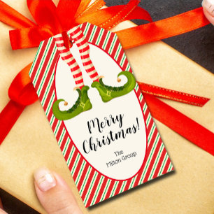 Elf Christmas  Gift Tags