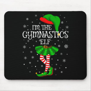 Elf Christmas Matching Family Women Girls Elf Mouse Pad
