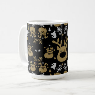 Elf Christmas Wrapping Coffee Mug
