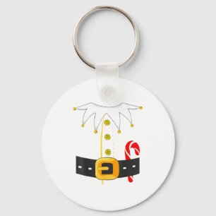 Elf Costume Christmas Holiday Men Women Kids Keychain
