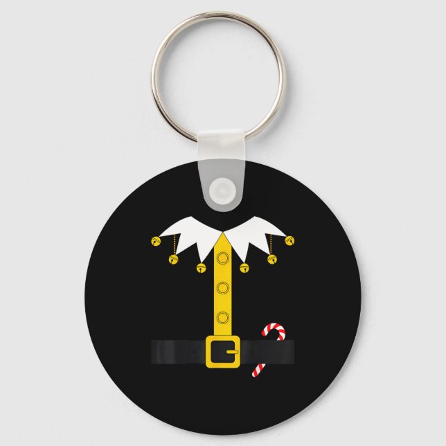 Elf Costume  Keychain (Front)