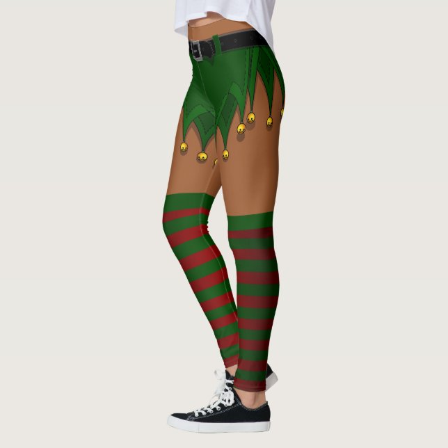 Elf Costume Leggings Afrique Noël Elf Pants (Gauche)