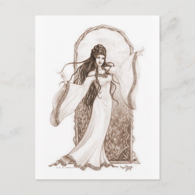 Elf Dancing Postcard (Front)