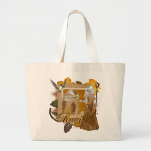 Elf Designs :: Magical by MarloDee Large Tote Bag