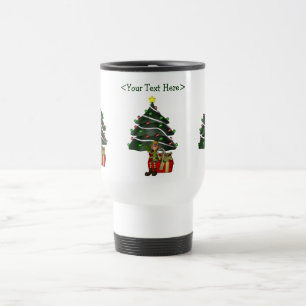 Elf drôle a personnalisé la tasse de vacances de