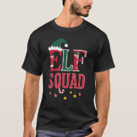 Elf Family Christmas Matching Pyjamas Elf Squad