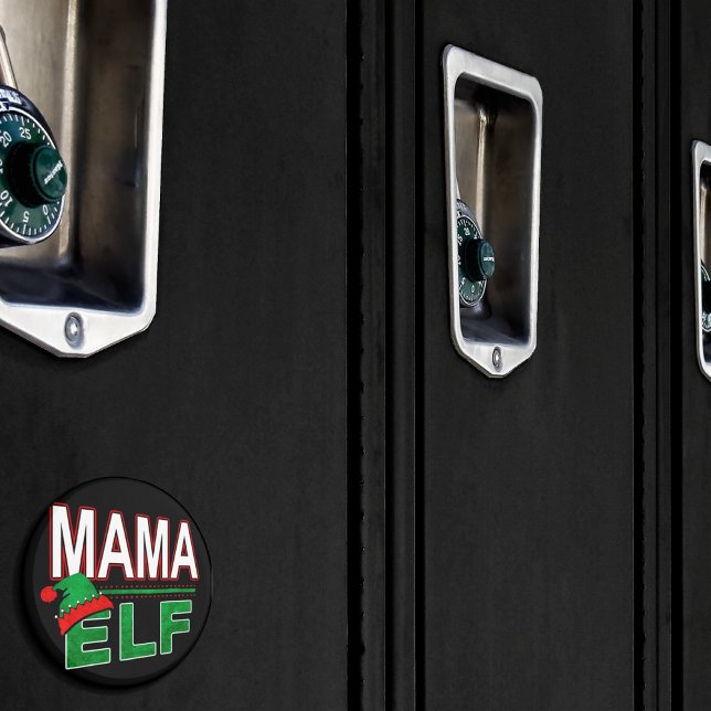 Elf Family | Mama Elf Christmas Holiday #TeamElf Magnet (Creator Uploaded)