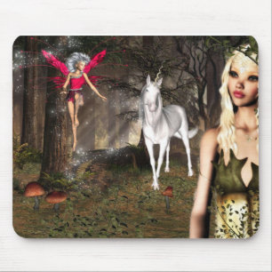 Elf fantasy mouse pad