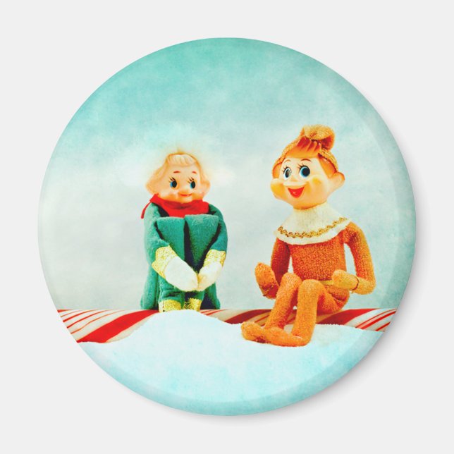 Elf First Date Magnet (Front)