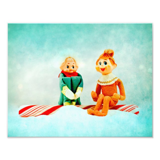 Elf First Date Photo Print (Front)