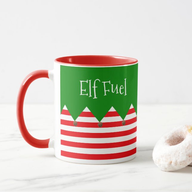 Elf Fuel Mug (With Donut)