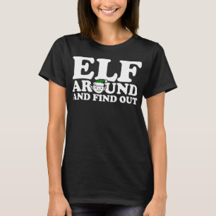 Elf Funny Ugly Christmas Sweat Party Xmas Mens W