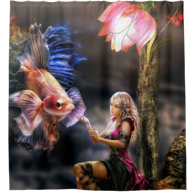 Elf Girl And Fish (Front)