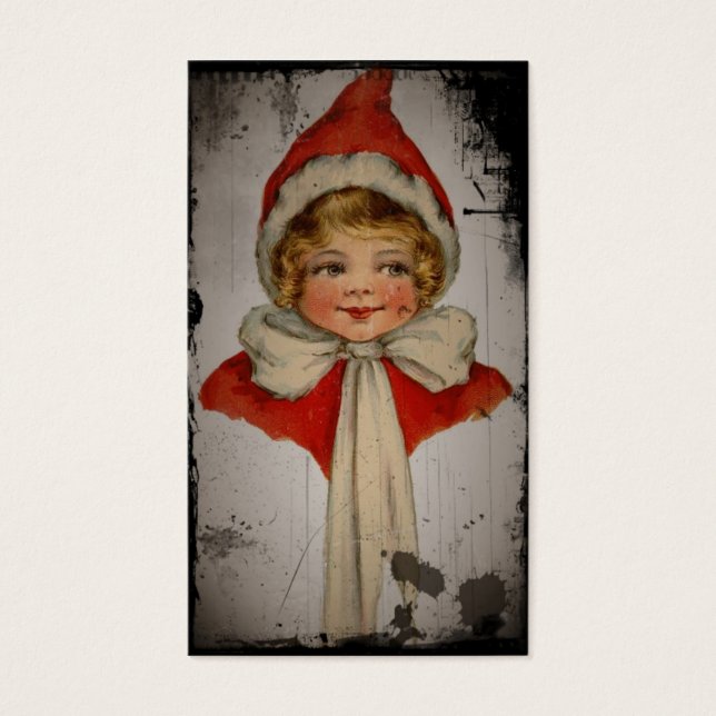 Elf Girl in a Red Cape (Front)