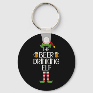 Elf Group Matching Family Xmas Costume The Beer Dr Keychain