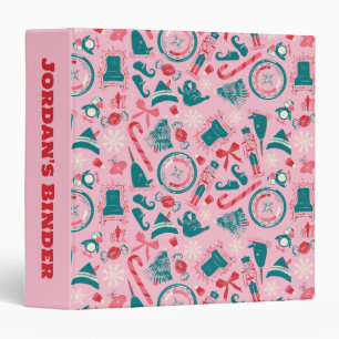 Elf Holiday Framed Icon Pattern Binder