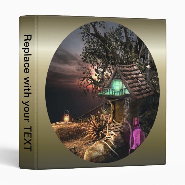 Elf House Binder (Front/Spine)