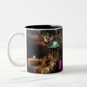 Elf House Two-Tone Coffee Mug