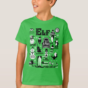 Elf Icons and Movie Quotes T-Shirt