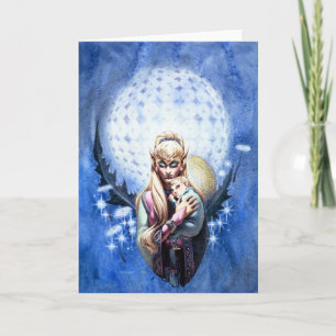 Elf Madonna Greeting Card