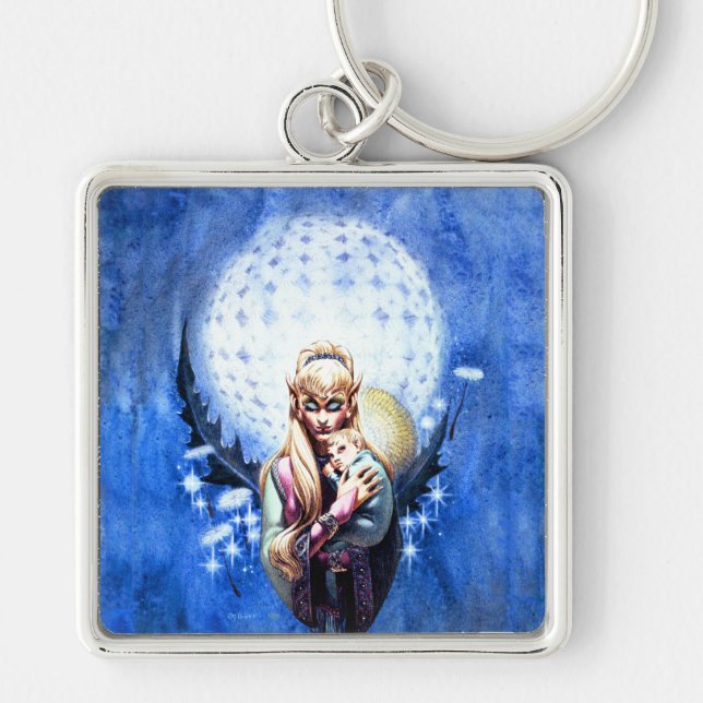 Elf Madonna Keychain (Front)