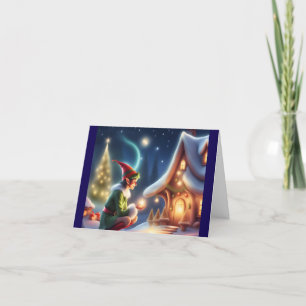 Elf Magic  Holiday Card