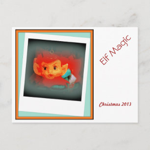 Elf Magic Postcard By Todd D. Martin