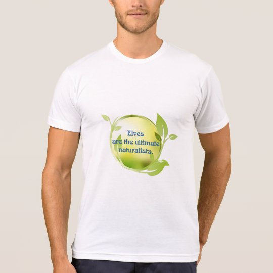 Elf Naturalist Green Leaves T-Shirt