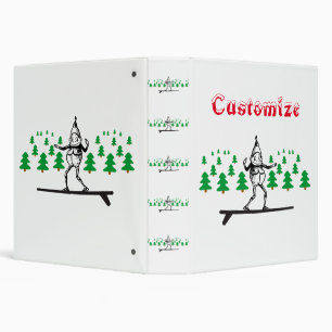 Elf on a Surfboard Thunder_Cove Binder