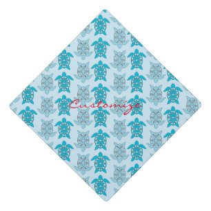 Elf on a Surfboard Thunder_Cove Graduation Cap Topper