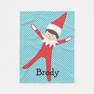 Elf on the Blanket Personalized
