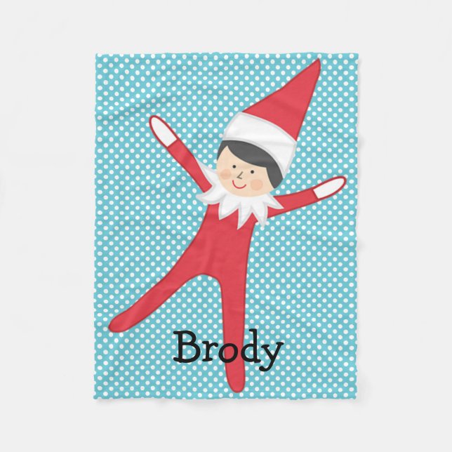 Elf on the Blanket Personalized (Front)