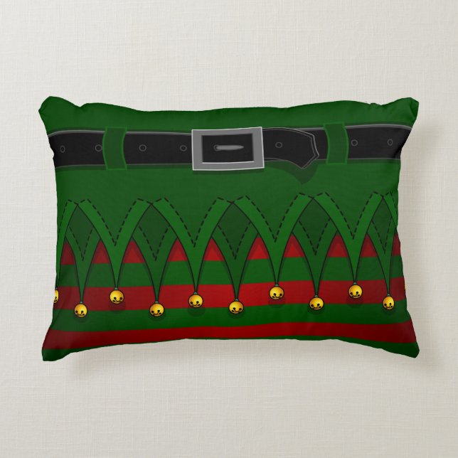 Elf Pillows Cute Christmas Costume Elf Decor (Front)