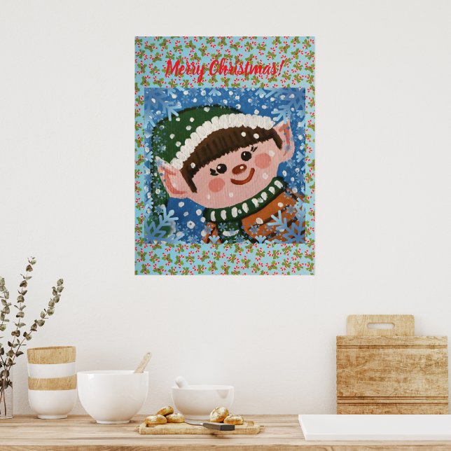 Elf poster (Kitchen)