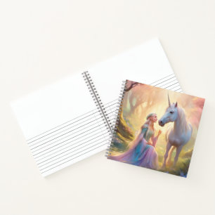 Elf Princess Hardcover Notebook