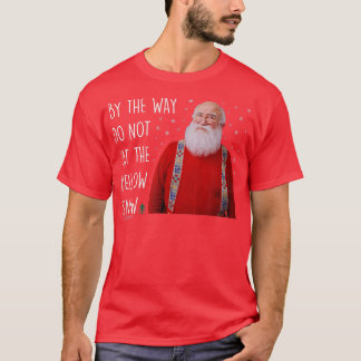 Elf Santa Yellow Snow T-Shirt