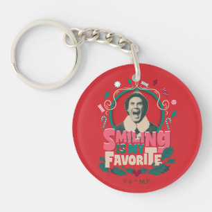 Elf - Smiling is My Favourite Keychain