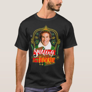 Elf Smiling Is My Favourite Premium T-Shirt