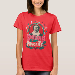 Elf - Smiling is My Favourite T-Shirt