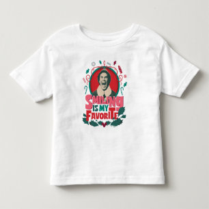 Elf - Smiling is My Favourite Toddler T-shirt
