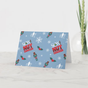 Elf "Son of a Nutcracker" Winter Pattern Holiday Card