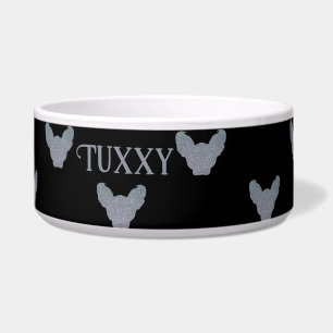 Elf Sphynx Cat Custom Name Ceramic Bowl