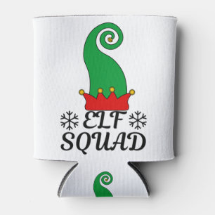 Elf Squad Can Cooler