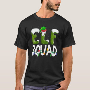 Elf Squad Christmas Matching Family Toddler Boy Gi T-Shirt