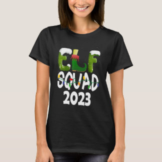 Elf Squad Christmas Matching Family Toddler Boy Gi T-Shirt
