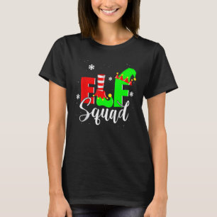 Elf Squad Christmas Matching Family Xmas Toddler B T-Shirt