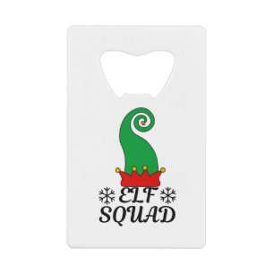 Elf Squad Credit Card Bottle Opener