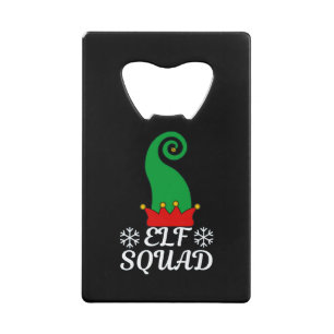 Elf Squad Credit Card Bottle Opener