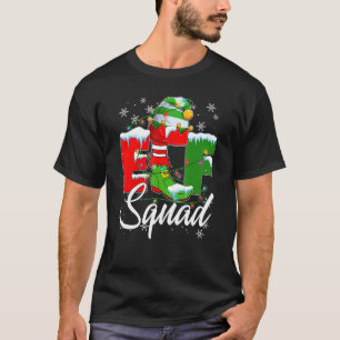 Elf Squad Elves Family Matching Merry Christmas P T-Shirt