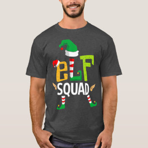 Elf Squad  Funny Elves Family Christmas Matching T-Shirt